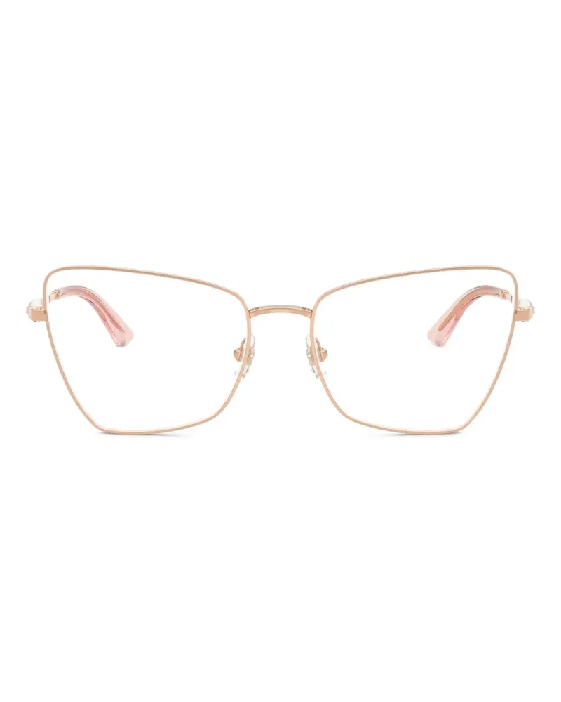 Jimmy Choo Brille im Cat-Eye-Design - Rosa Rosa