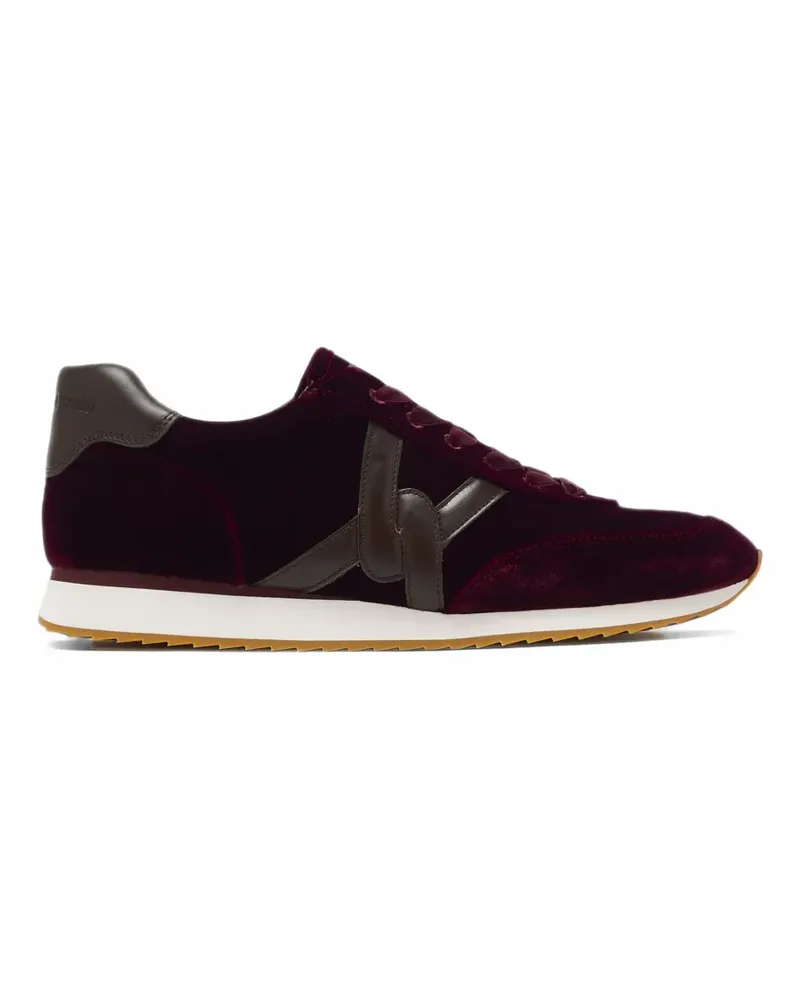 Veronica Beard Penrose velvet sneakers - Rot Rot