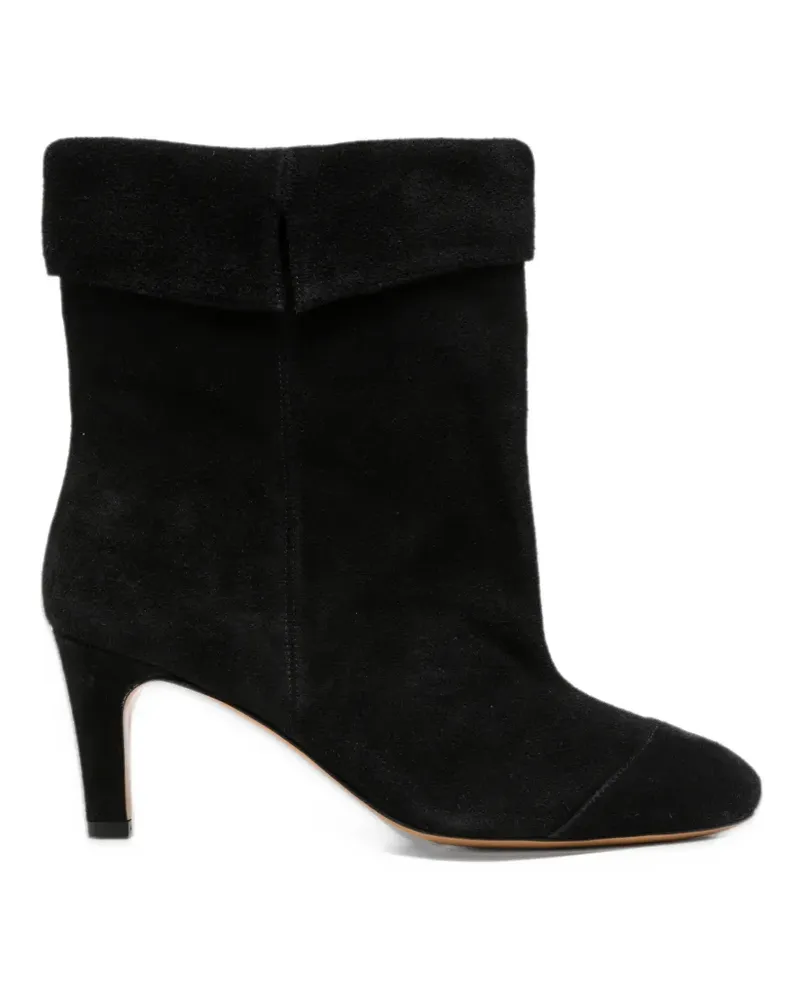 Isabel Marant Eldra fold-over ankle boots - Schwarz Schwarz