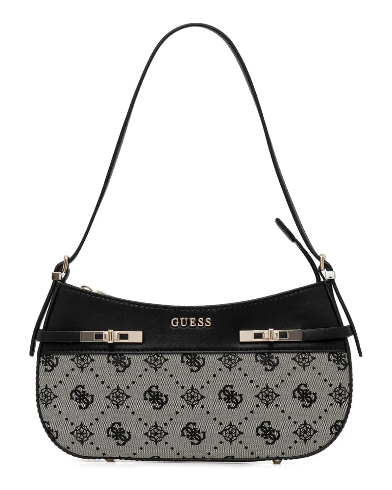 Guess Tote Bag mit Monogramm - Nude Nude