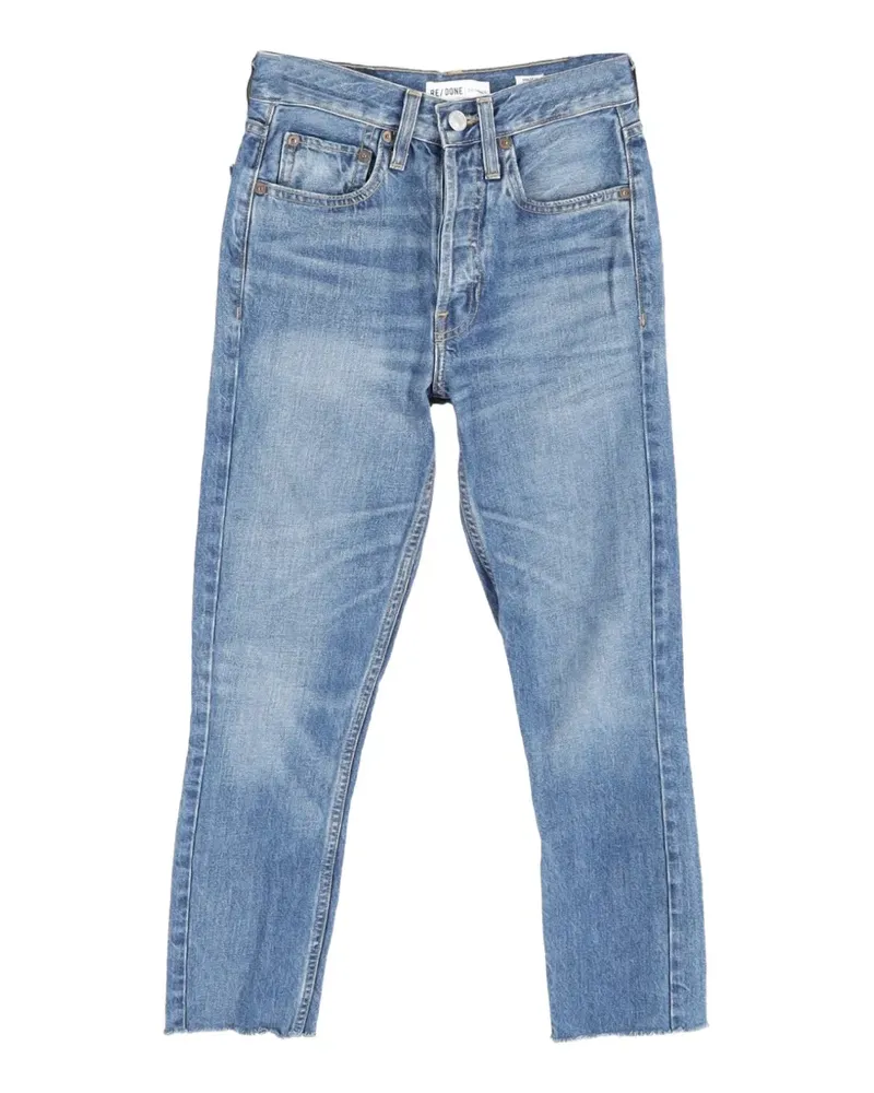 RE/DONE Jeans mit Gürtelschlaufen - Blau Blau