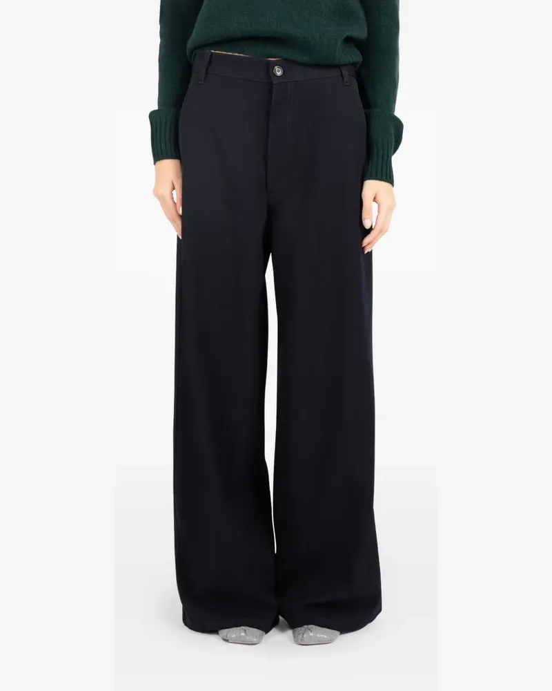 Société Anonyme 2K Hose mit weitem Bein - Blau Blau