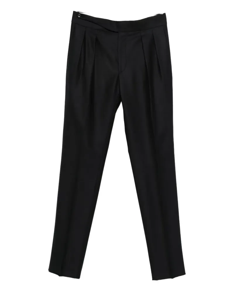 Tagliatore Plissierte Hose - Blau Blau
