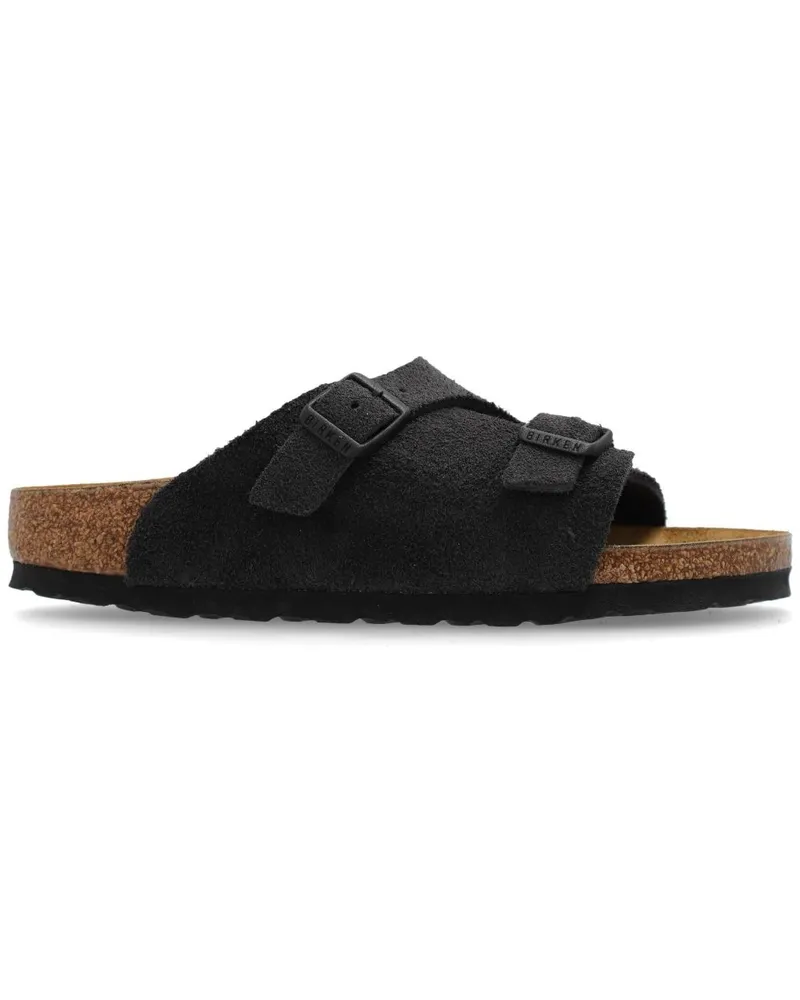 Birkenstock Zurich Sandalen aus Wildleder - Grau Grau