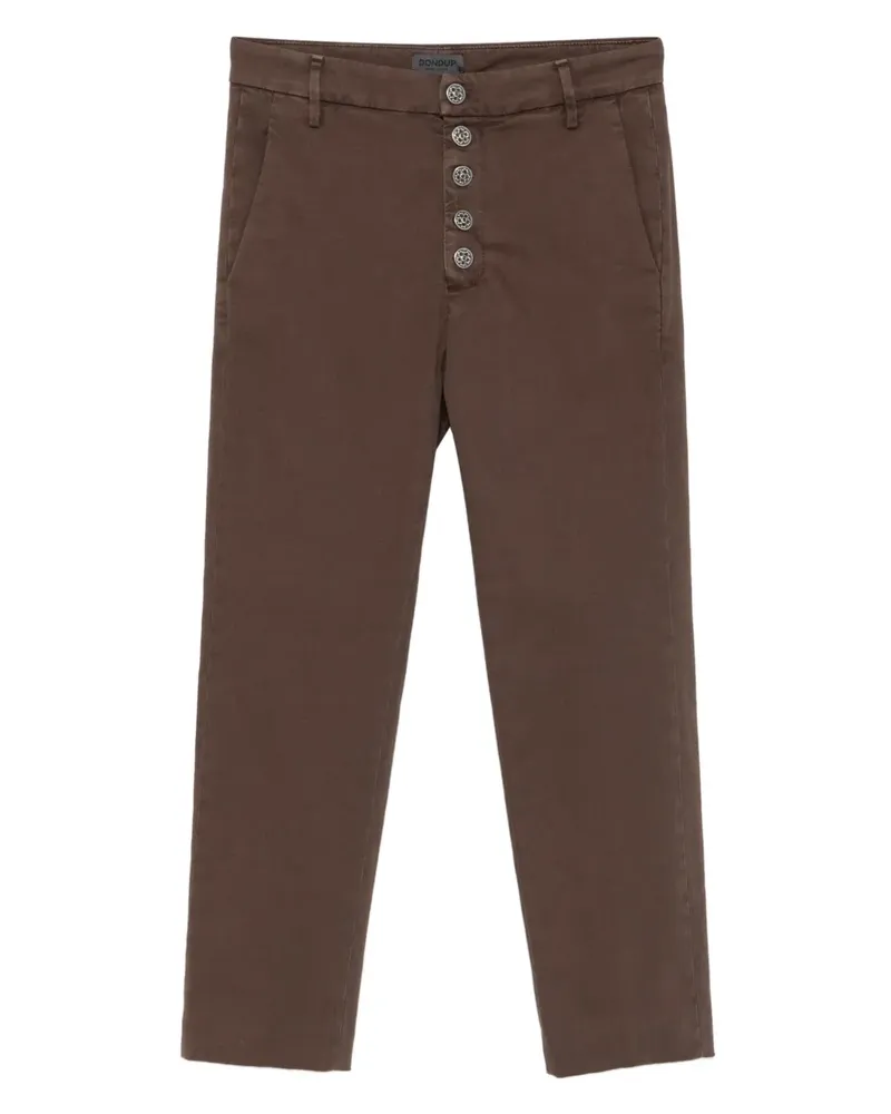 Dondup Geknöpfte Hose - Braun Braun
