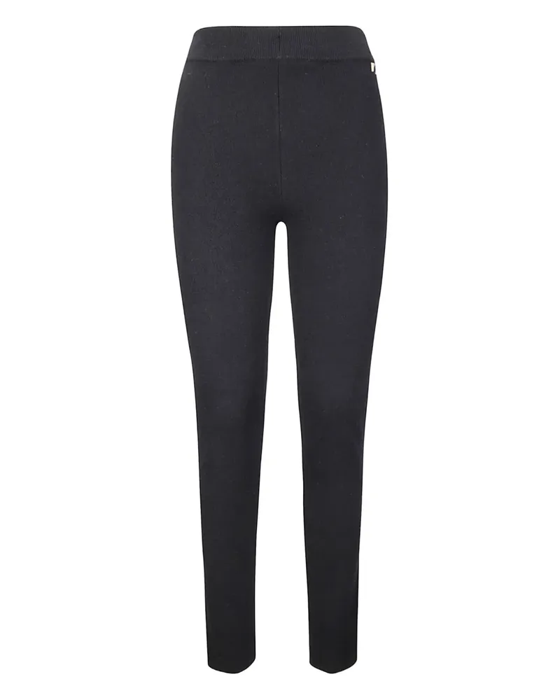extreme cashmere Nº 372 Beat Leggings mit elastischem Bund - Schwarz Schwarz