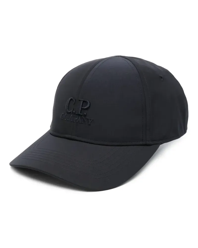 C.P. Company Baseballkappe mit Logo-Stickerei - Blau Blau