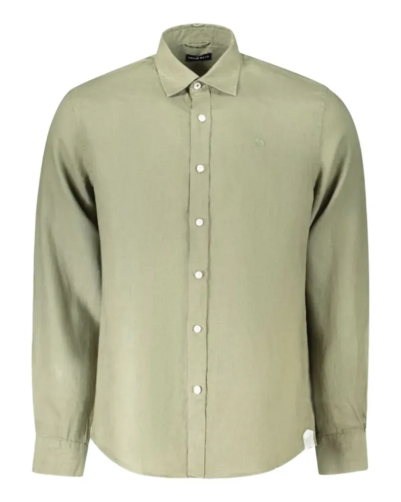 North Sails long-sleeved linen shirt - Grün Grün