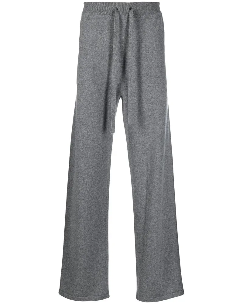 OFF-WHITE Jogginghose mit Logo-Stickerei - Grau Grau