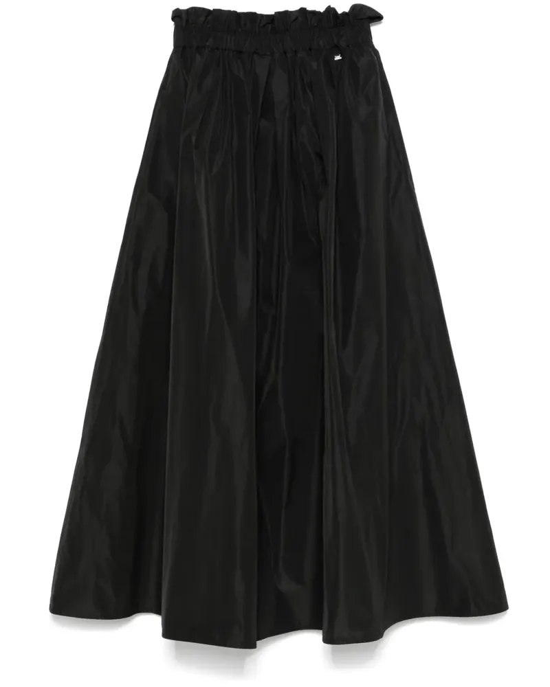 Herno Maxirock aus Taft - Schwarz Schwarz