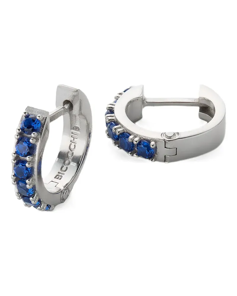 Emanuele Bicocchi Verzierte Creolen - Silber Silber