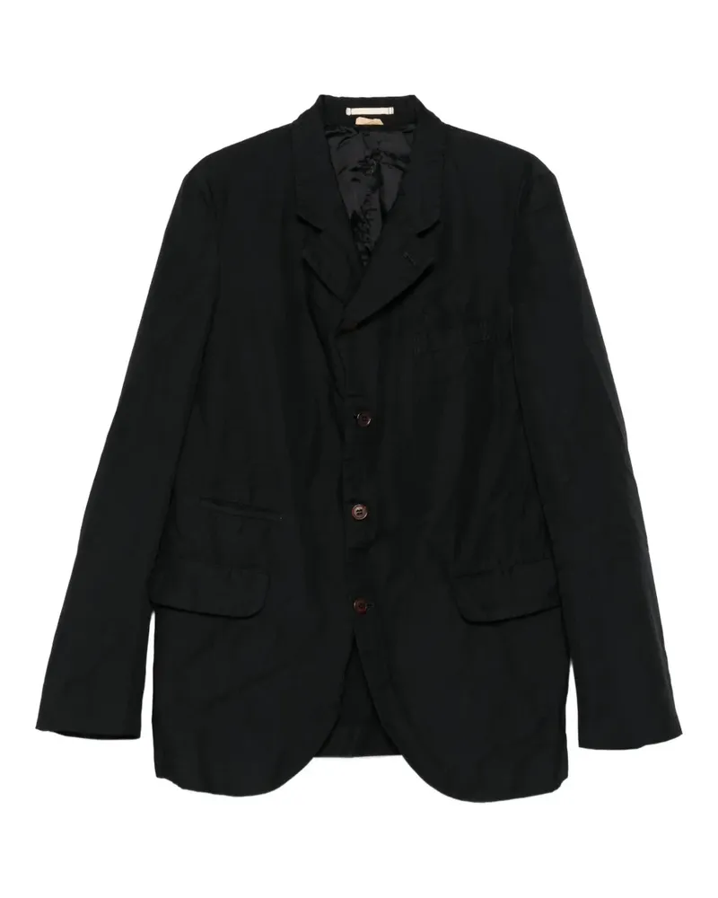 Comme des Garçons Einreihiges Sakko - Schwarz Schwarz