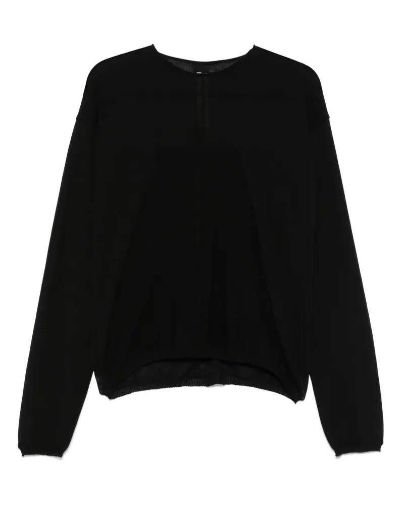Rick Owens Pullover aus Schurwolle - Schwarz Schwarz