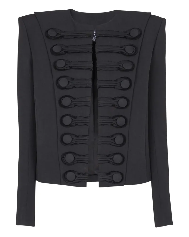 Balmain Spencer Jacke - Schwarz Schwarz