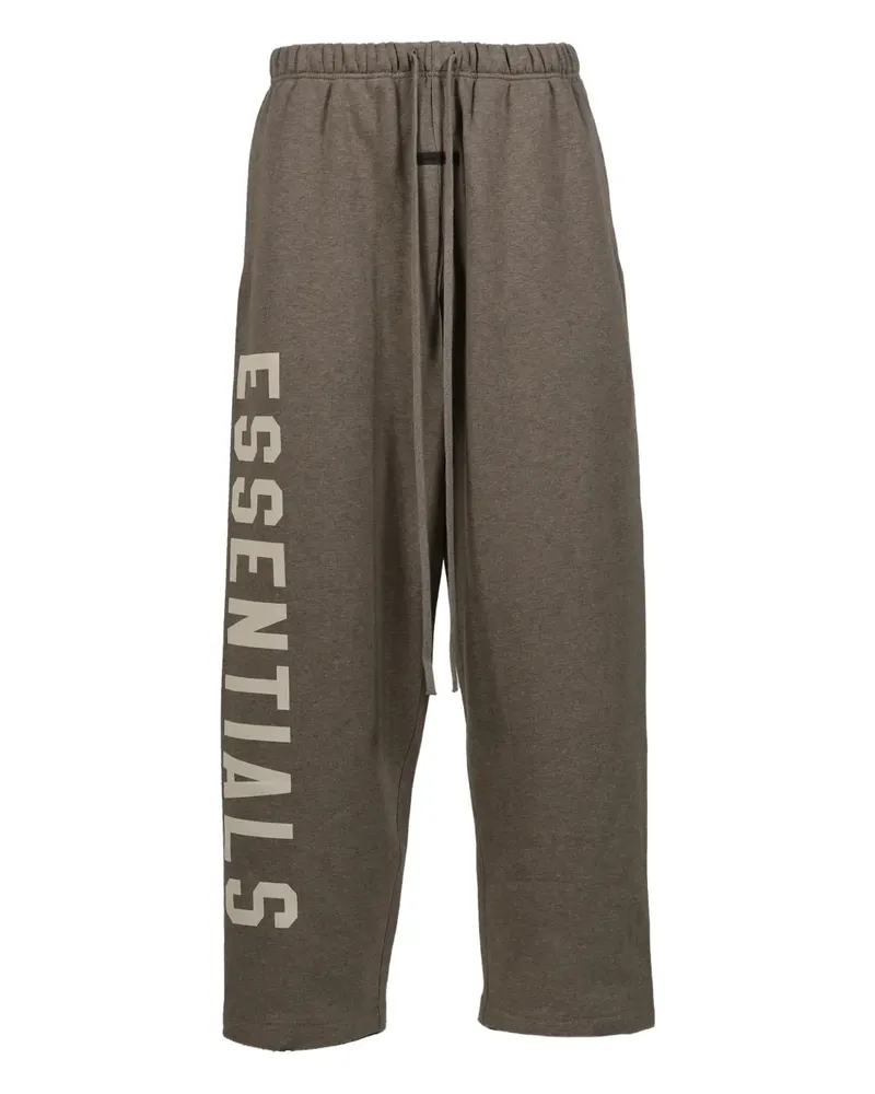 Fear of God Jogginghose mit Logo-Print - Braun Braun