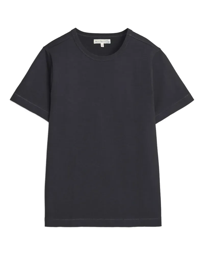 JEANERICA Ajedel T-Shirt mit rundem Ausschnitt - Grau Grau