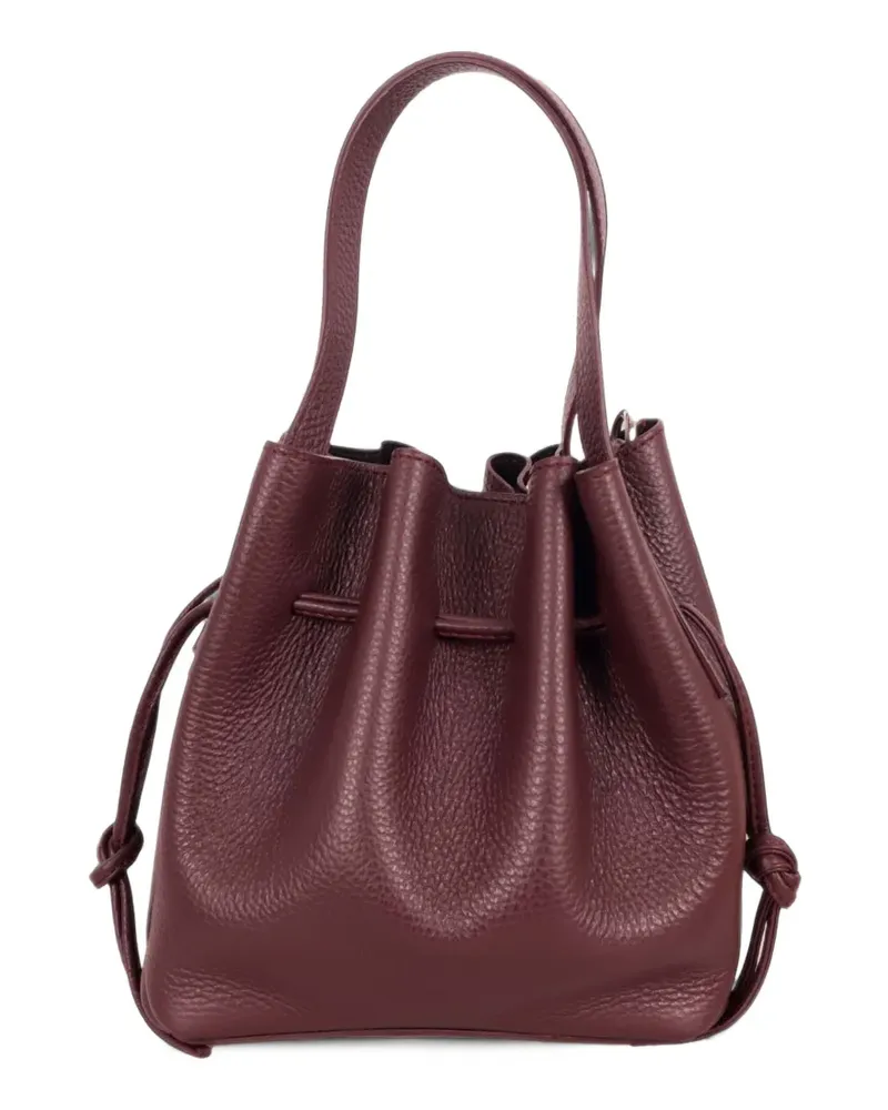 YUZEFI Scallop small grained leather tote bag - Rot Rot
