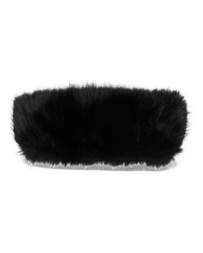 STAND Zephyra faux-fur headband - Schwarz Schwarz