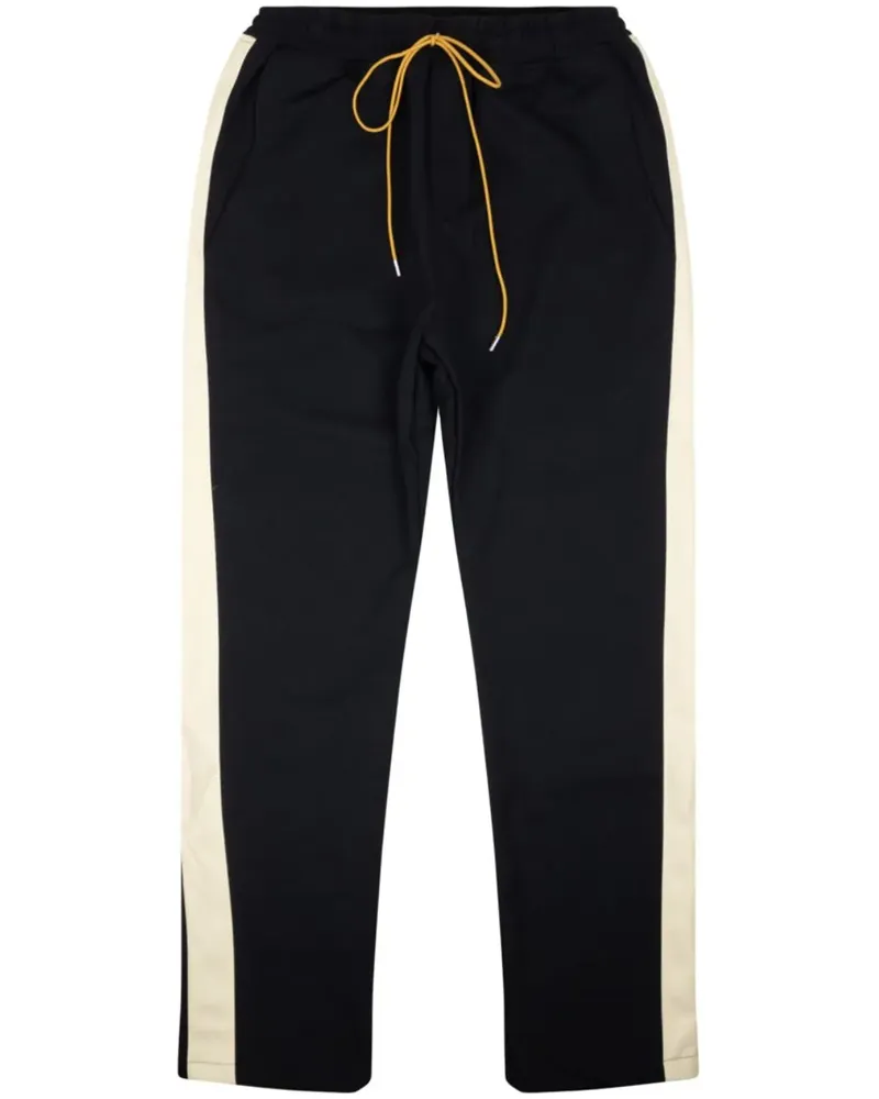 RHUDE Gerade Jogginghose mit Streifen - Blau Blau