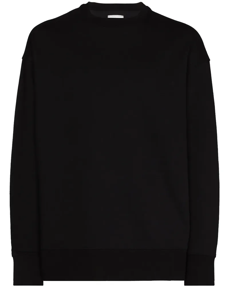 Y-3 Terry Sweatshirt mit Streifendetail - Schwarz Schwarz