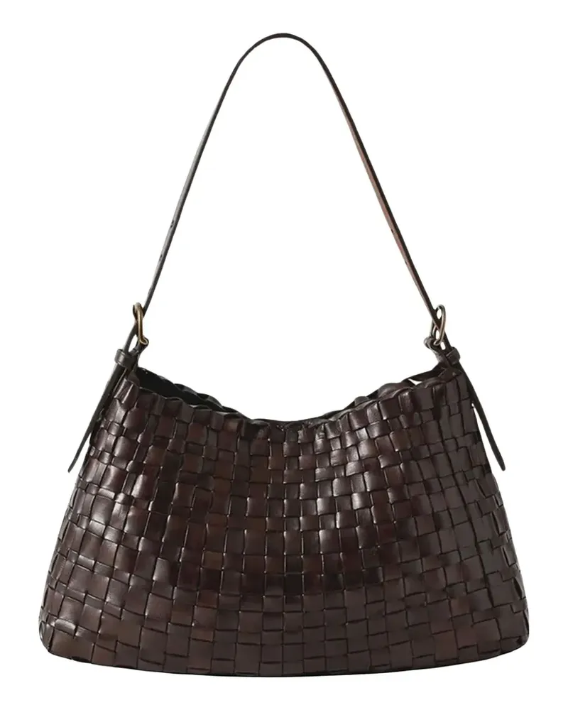 Dragon Diffusion Hobo Salvage woven-design shoulder bag - Braun Braun