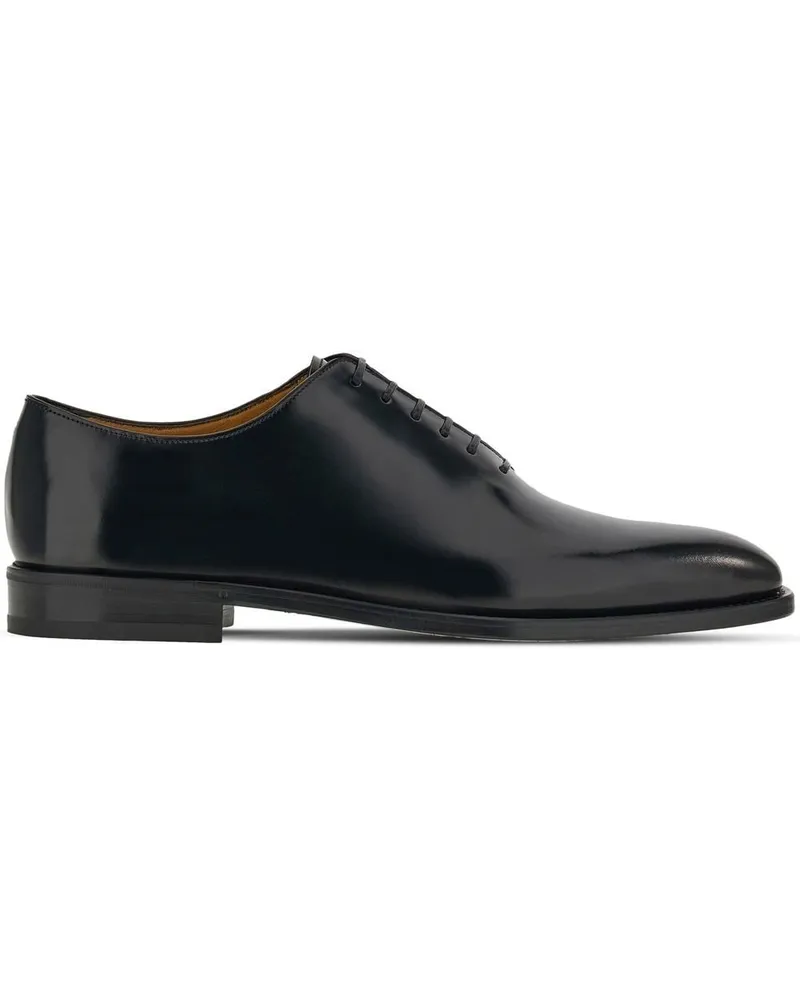 Ferragamo Geoffrey Derby-Schuhe aus Lackleder - Schwarz Schwarz