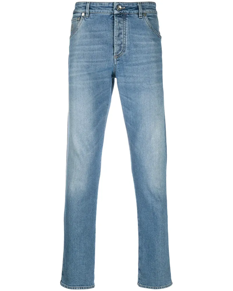 Brunello Cucinelli Jeans mit geradem Bein - Blau Blau