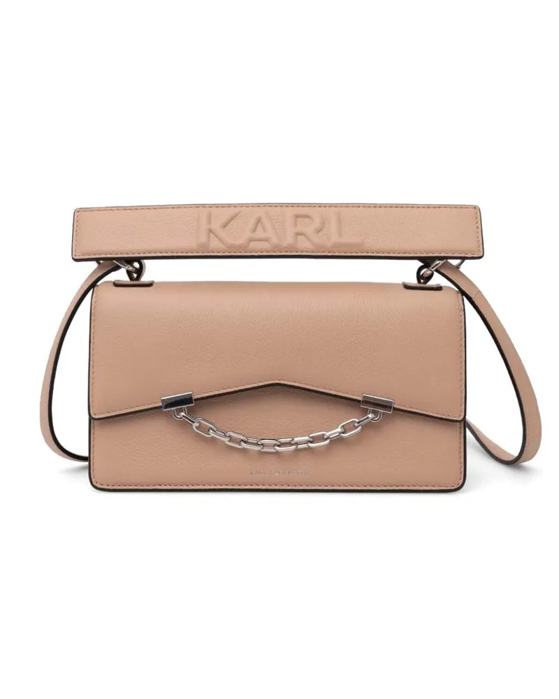 Karl Lagerfeld K/Seven Umhängetasche - Nude Nude