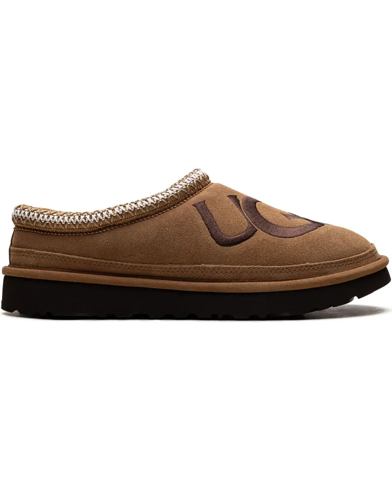 UGG Tasman Logo "Chestnut" Slipper - Braun Braun