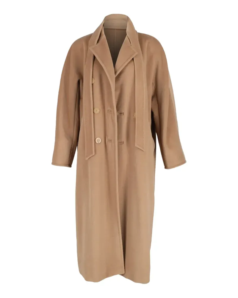 Max Mara double-breasted coat - Nude Nude
