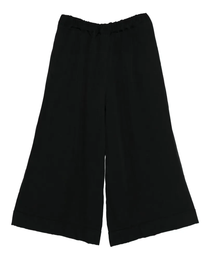 Comme des Garçons Hose mit elastischem Bund - Schwarz Schwarz