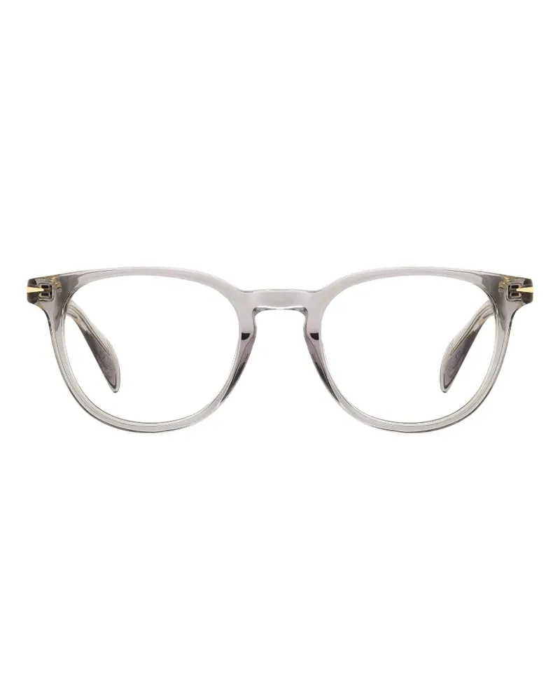 EYEWEAR by DAVID BECKHAM round-frames glasses - Grau Grau