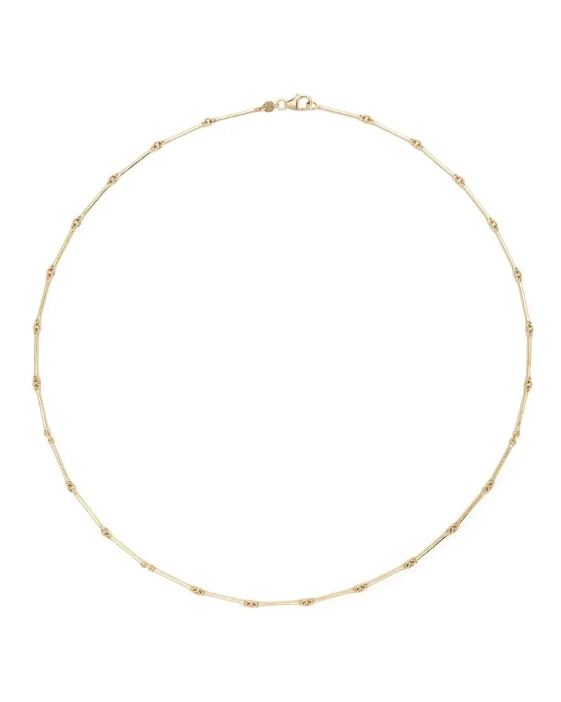WHITE BIRD 14kt Gelbgoldhalskette Gold