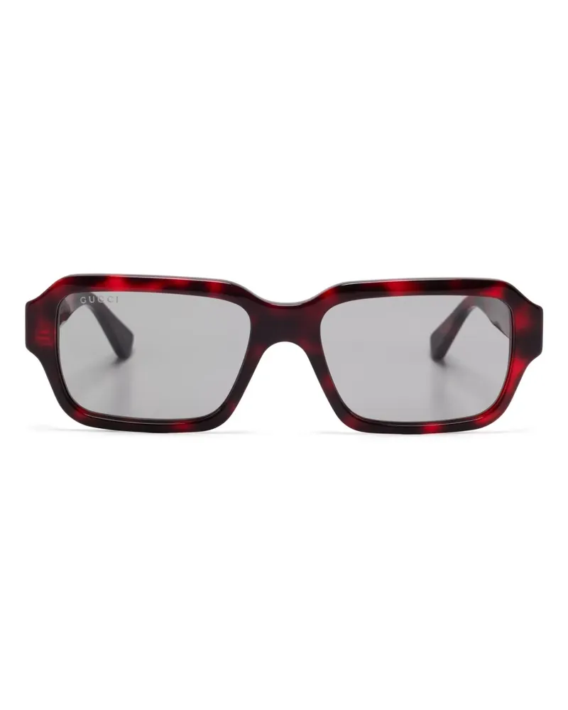 Gucci Sonnenbrille in Schildpattoptik - Braun Braun