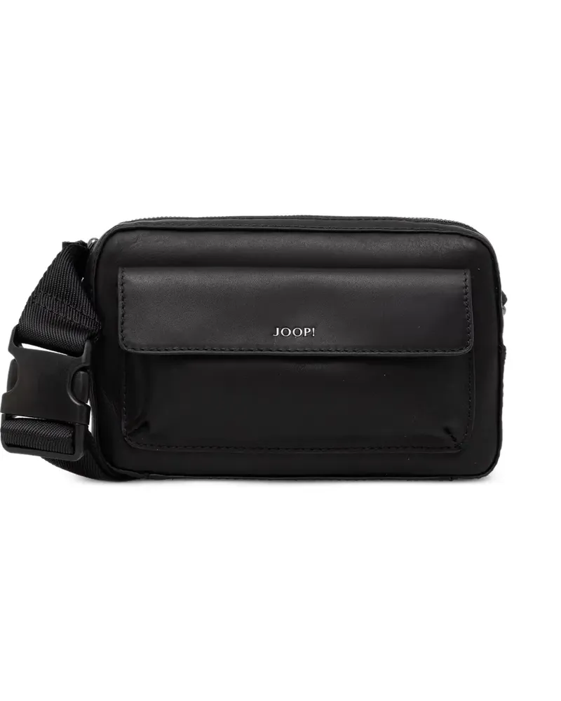 JOOP! Cerratano Emir logo-plaque mesh-panel belt bag - Schwarz Schwarz