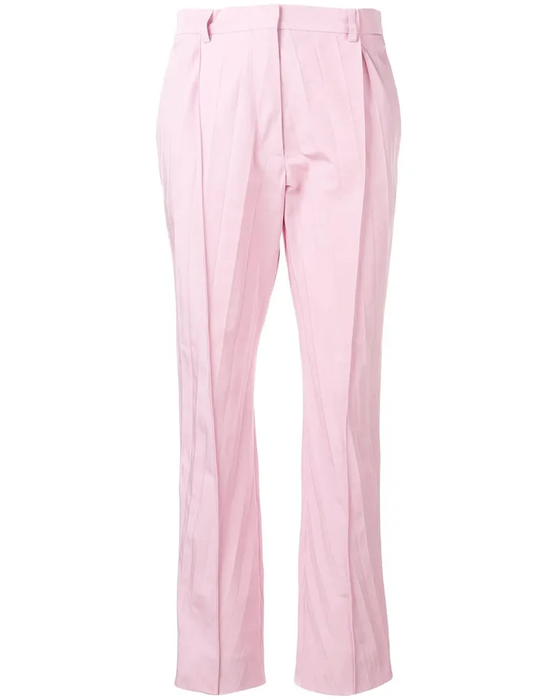 Valentino Garavani Cropped-Hose mit Falten - Rosa Rosa