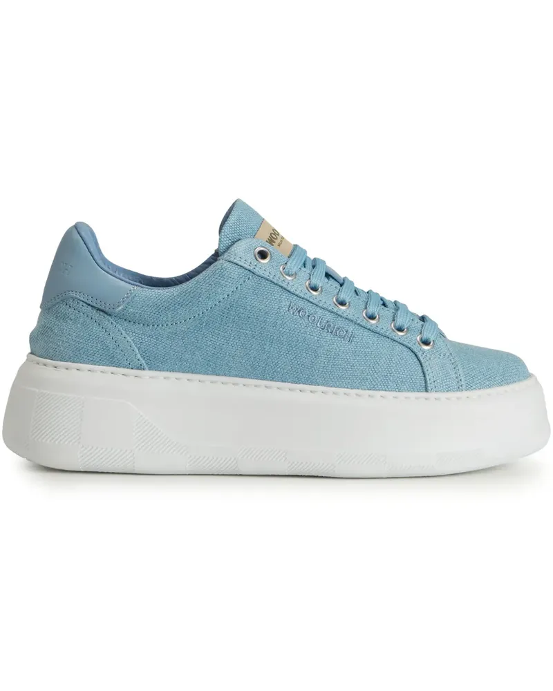 Woolrich Chunky Court Sneakers - Blau Blau