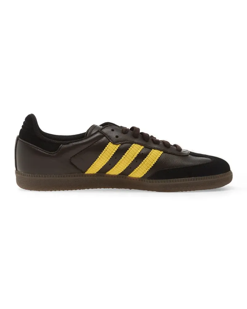 adidas Samba three-stripes sneakers - Braun Braun