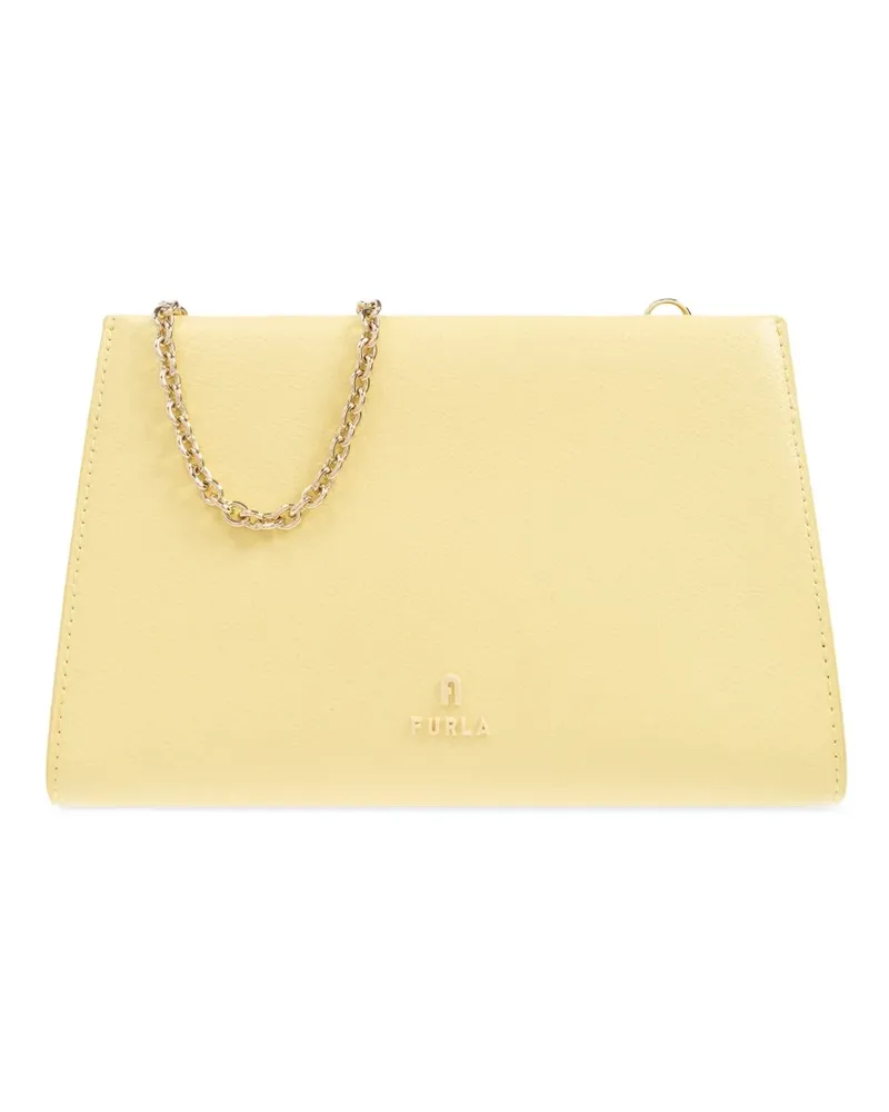 Furla Camelia Nuvola Schultertasche - Gelb Gelb
