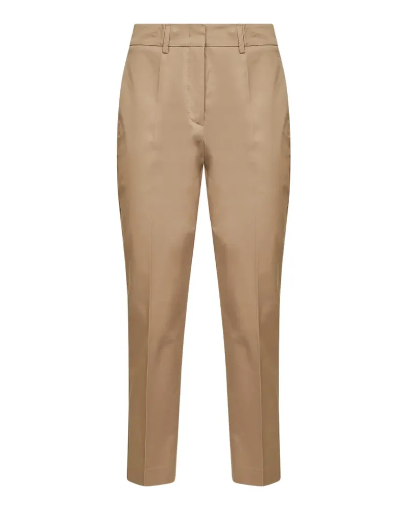 Blanca Tapered-Hose mit Bügelfalten - Nude Nude