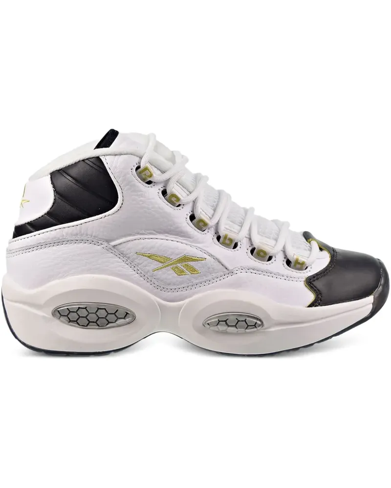 Reebok Question Mid Sneakers - Weiß Weiß