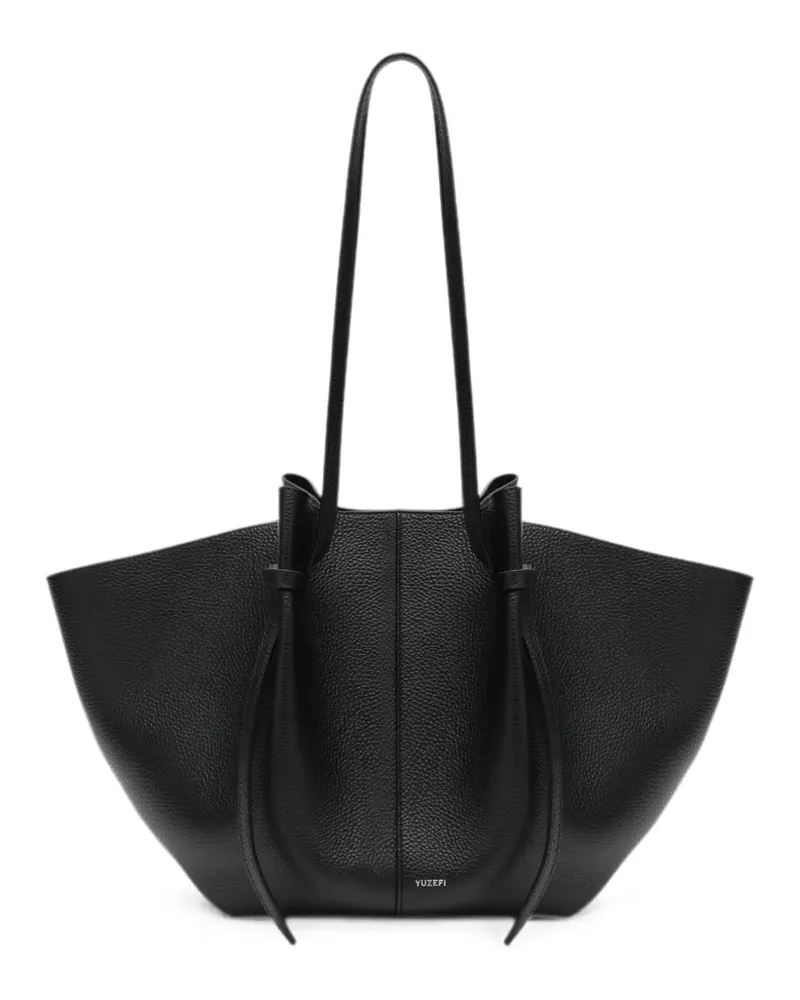 YUZEFI Mochile Schultertasche - Schwarz Schwarz