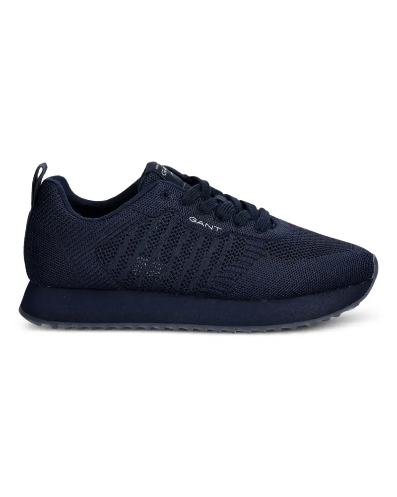 Gant Bevinda knit lace-up sneakers - Blau Blau