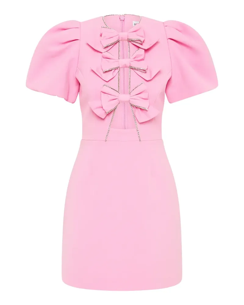 Rebecca Vallance Minikleid mit Schleifendetail - Rosa Rosa