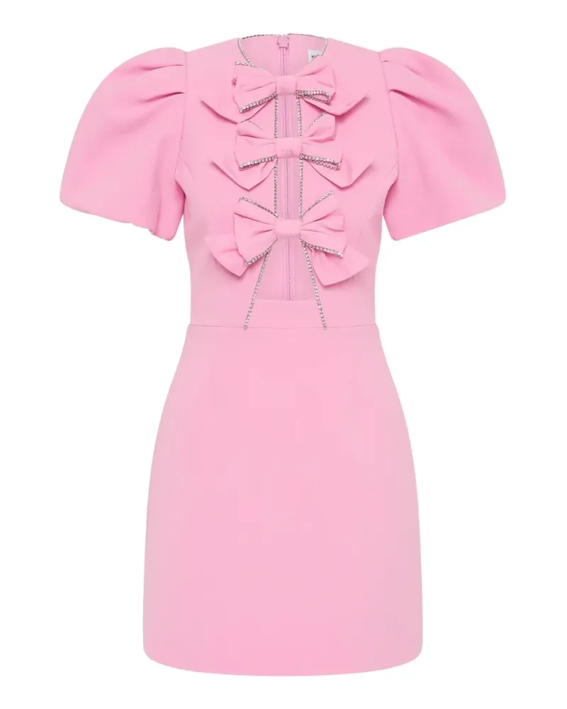 Rebecca Vallance Precious Bow Minikleid - Rosa Rosa