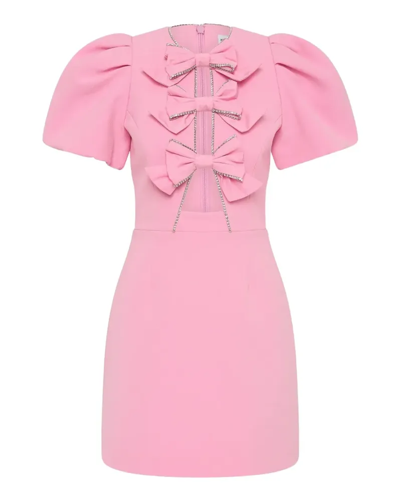 Rebecca Vallance Precious Bow Minikleid - Rosa Rosa