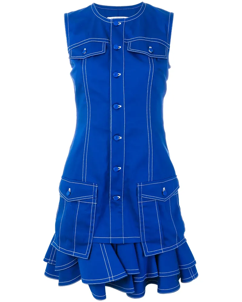 Givenchy Kleid mit schmalem Schnitt - Blau Blau