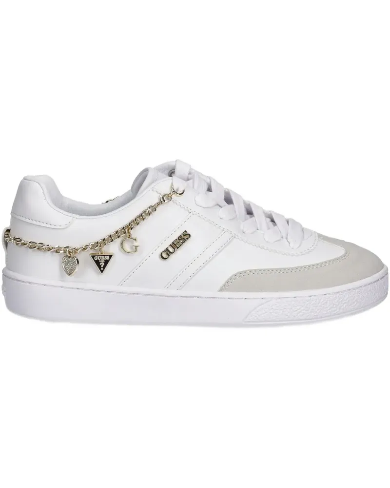 Guess Sneakers mit Anhängerdetail - Weiß Weiß