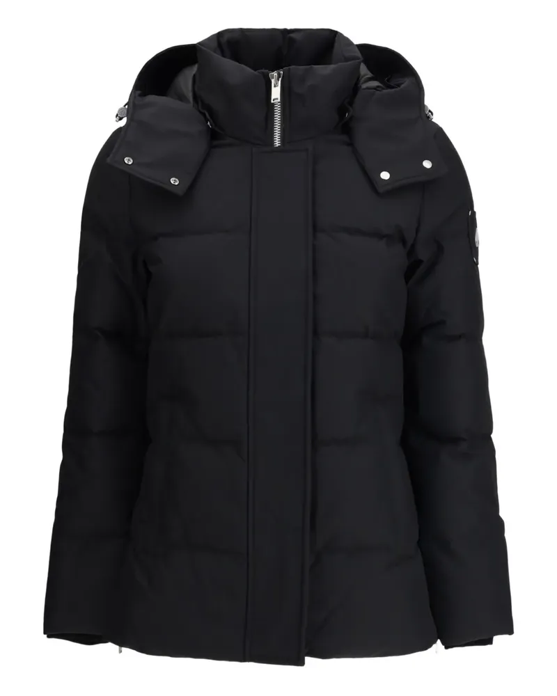 Moose Knuckles Cloud 3Q Steppjacke mit Kapuze - Schwarz Schwarz
