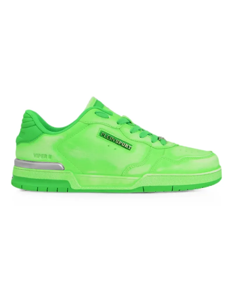 Philipp Plein Viper II Sneakers mit Spray-Effekt - Grün Grün